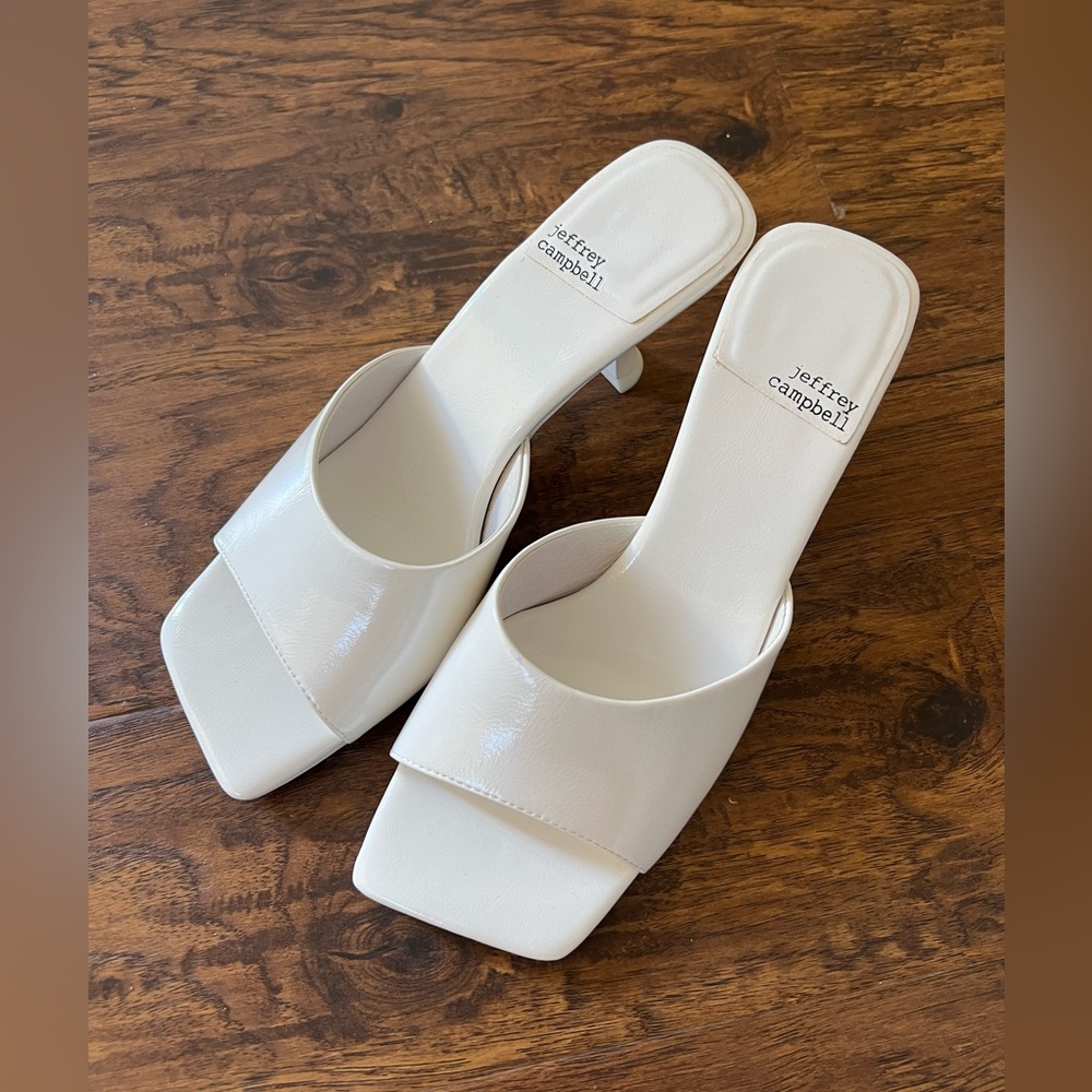 Jeffrey Campbell White heels
